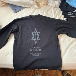 Yeezy Donda experience long sleeve Atlanta 8/5/21
